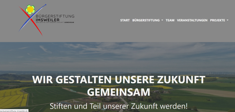 Bürgerstiftung Imsweiler jetzt online