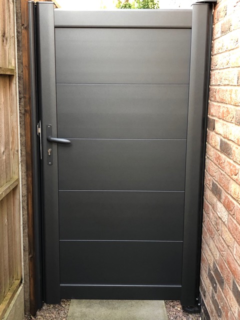 aluminum gates