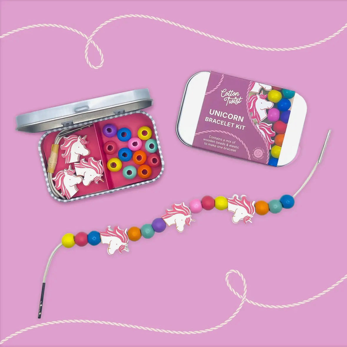 Cotton Twist unicorn bracelet kit (single)