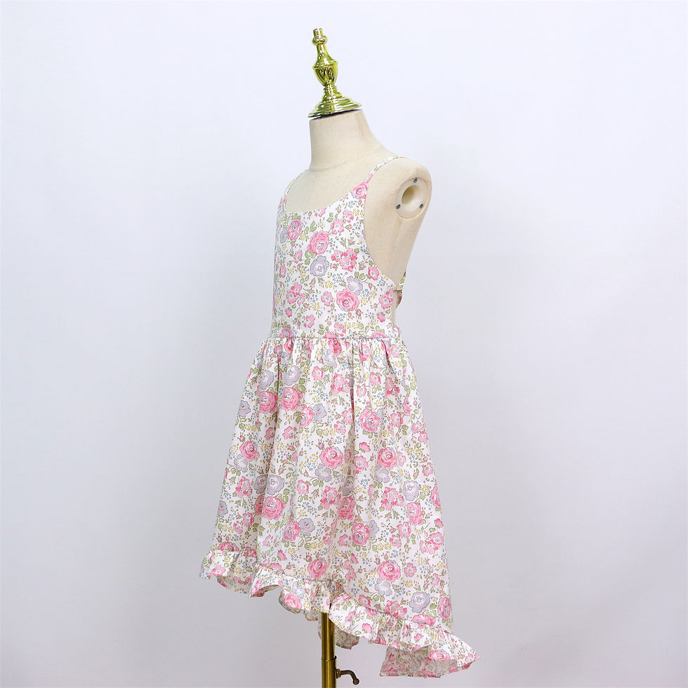 Miniatura: Girls summer beach dress
