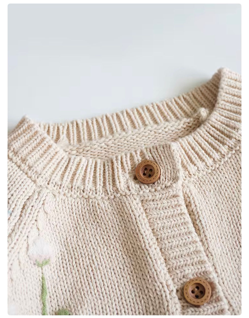 Miniature : Spring cardigan strawberry