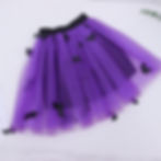Purple Halloween skirt