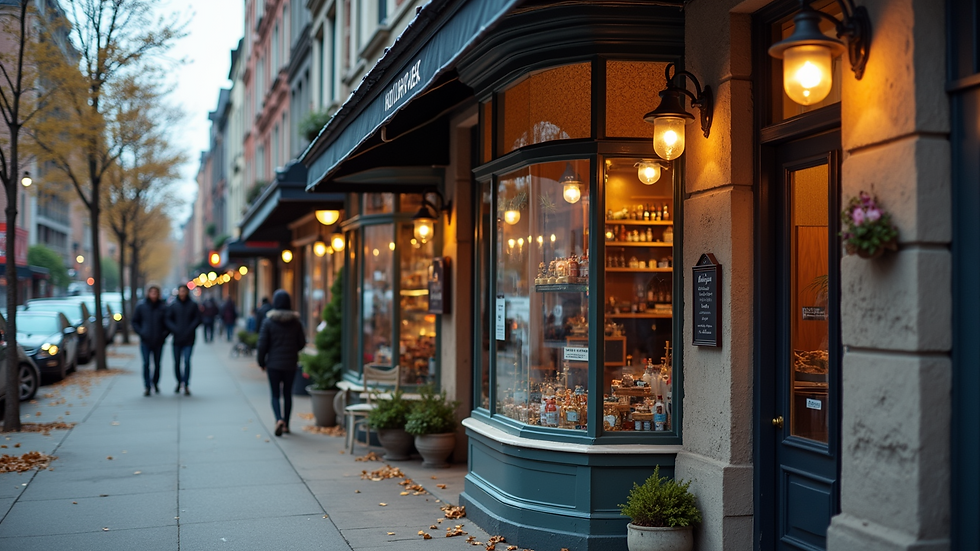Eye-level view of a local Ottawa storefront