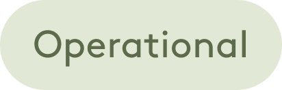 Operational text graphic