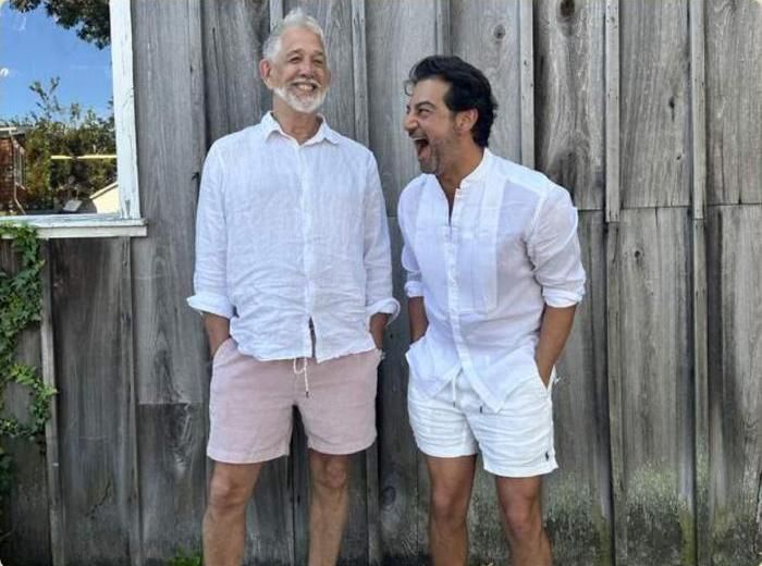 Roy and Carlo at Cornell