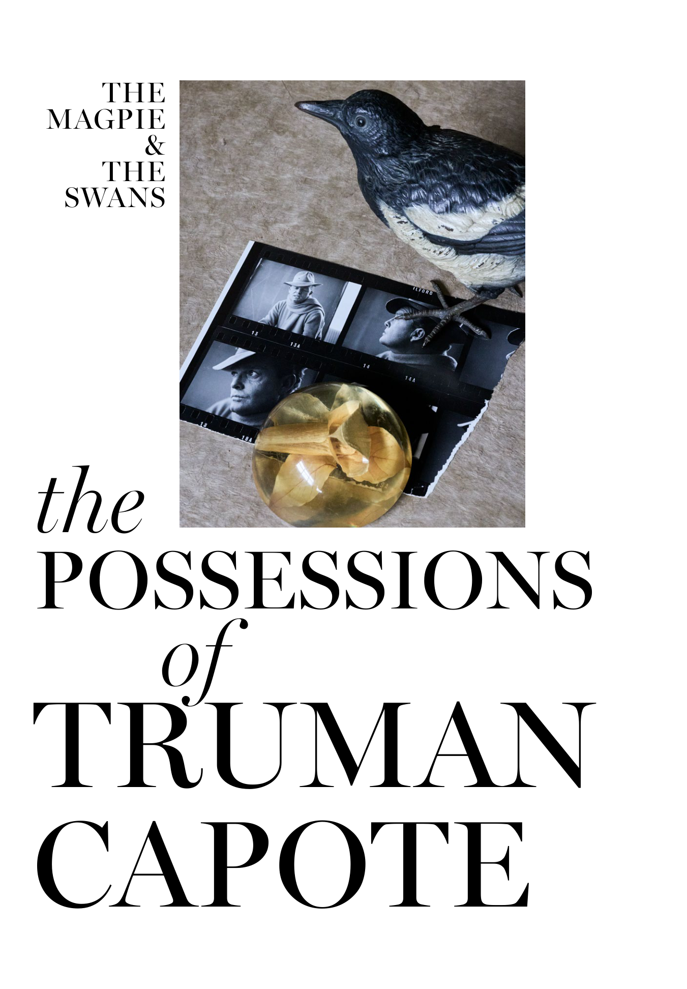Original catalogue cover — The Possessions of Truman Capote