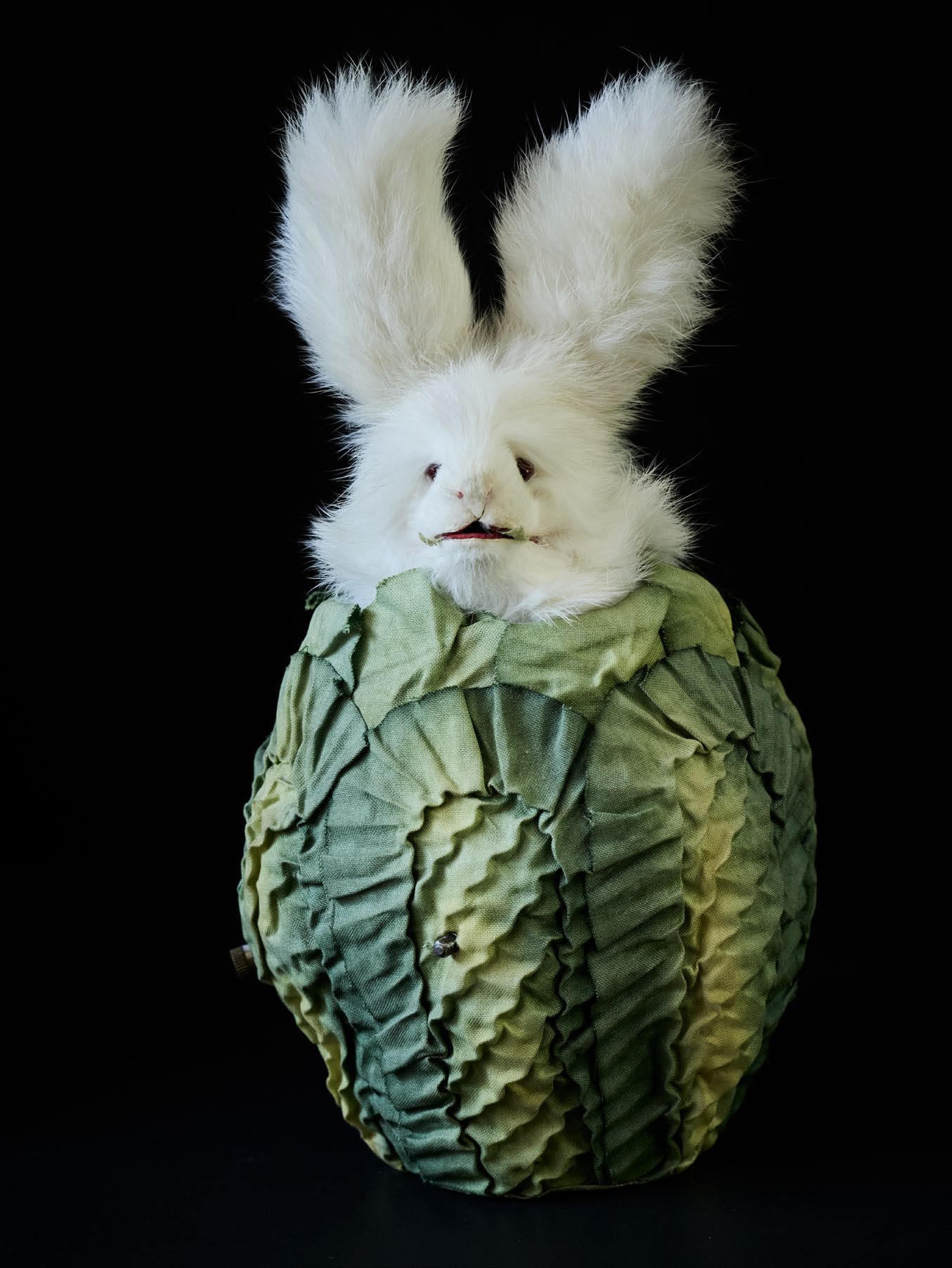 Lot 30 — RABBIT IN CABBAGE AUTOMATON, ATTRIBUTED TO ROULLET & DECAMPS