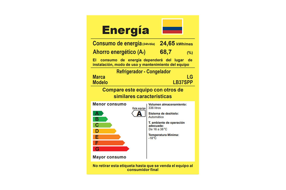 Miniatura: Nevera LG LB-37SPP 341Lit INV EUR
