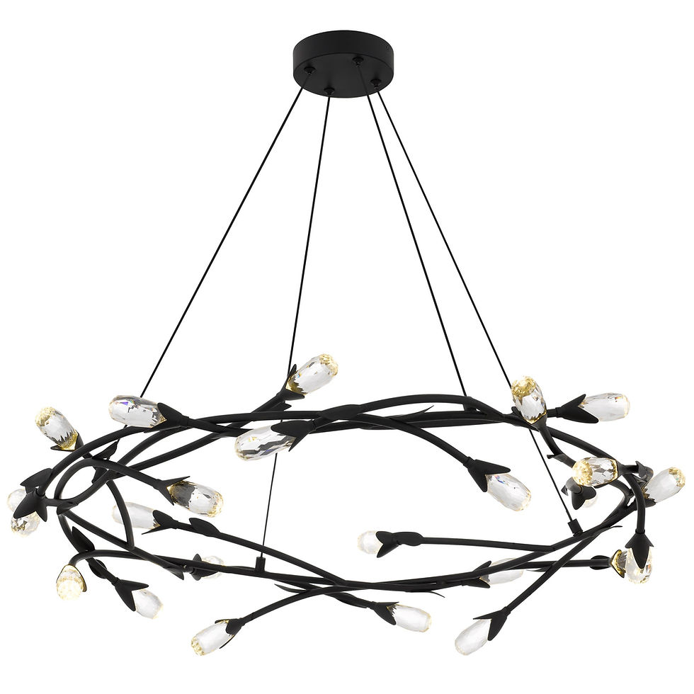 Thumbnail: Matte Black LED Pendant — alternate view 11