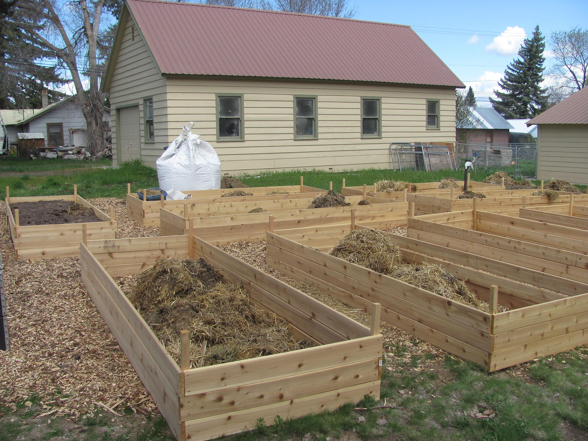 Planter Boxes Built