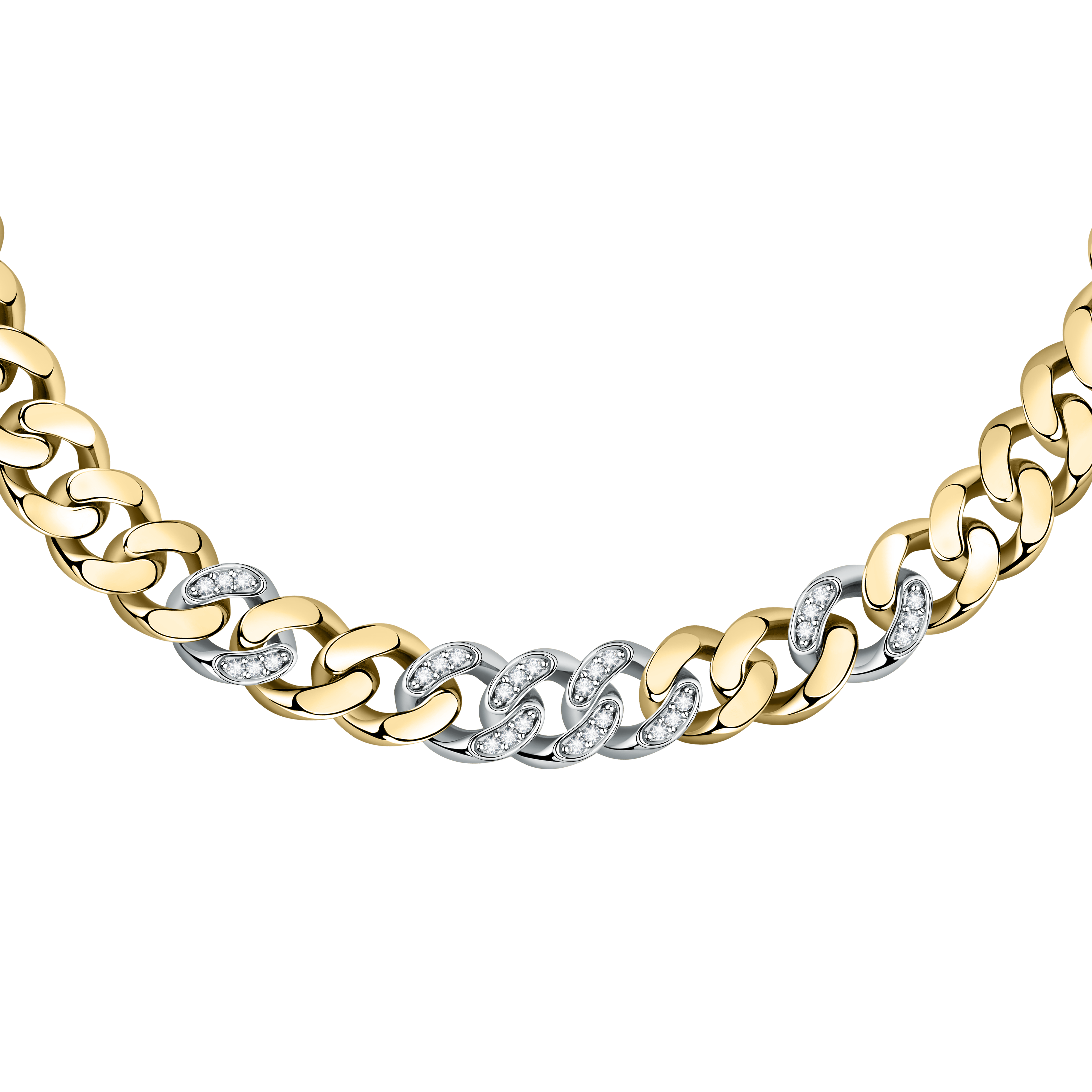 Collana dettaglio pavè