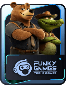 i8 Live's Funky Games Table Games Logo