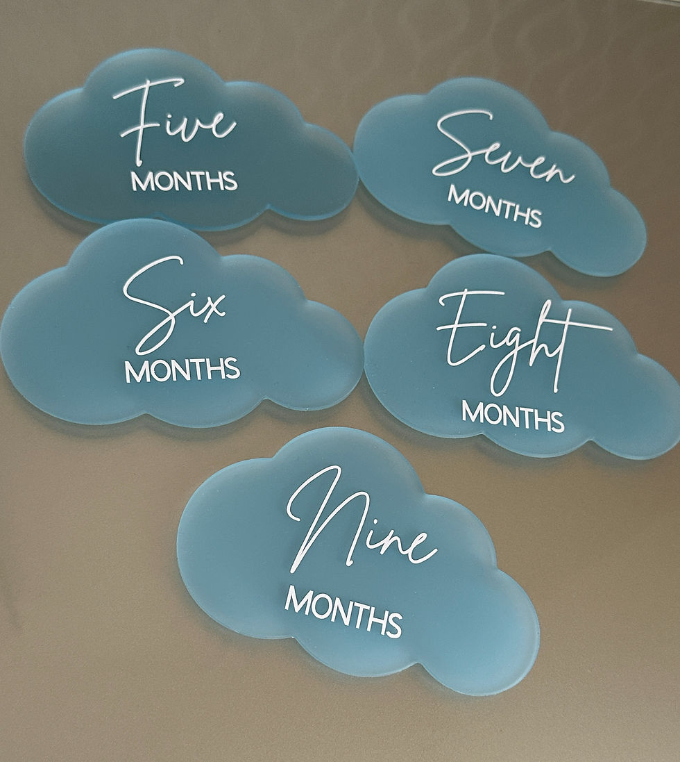 Thumbnail: Cloud Baby Montlhy Milestone Discs