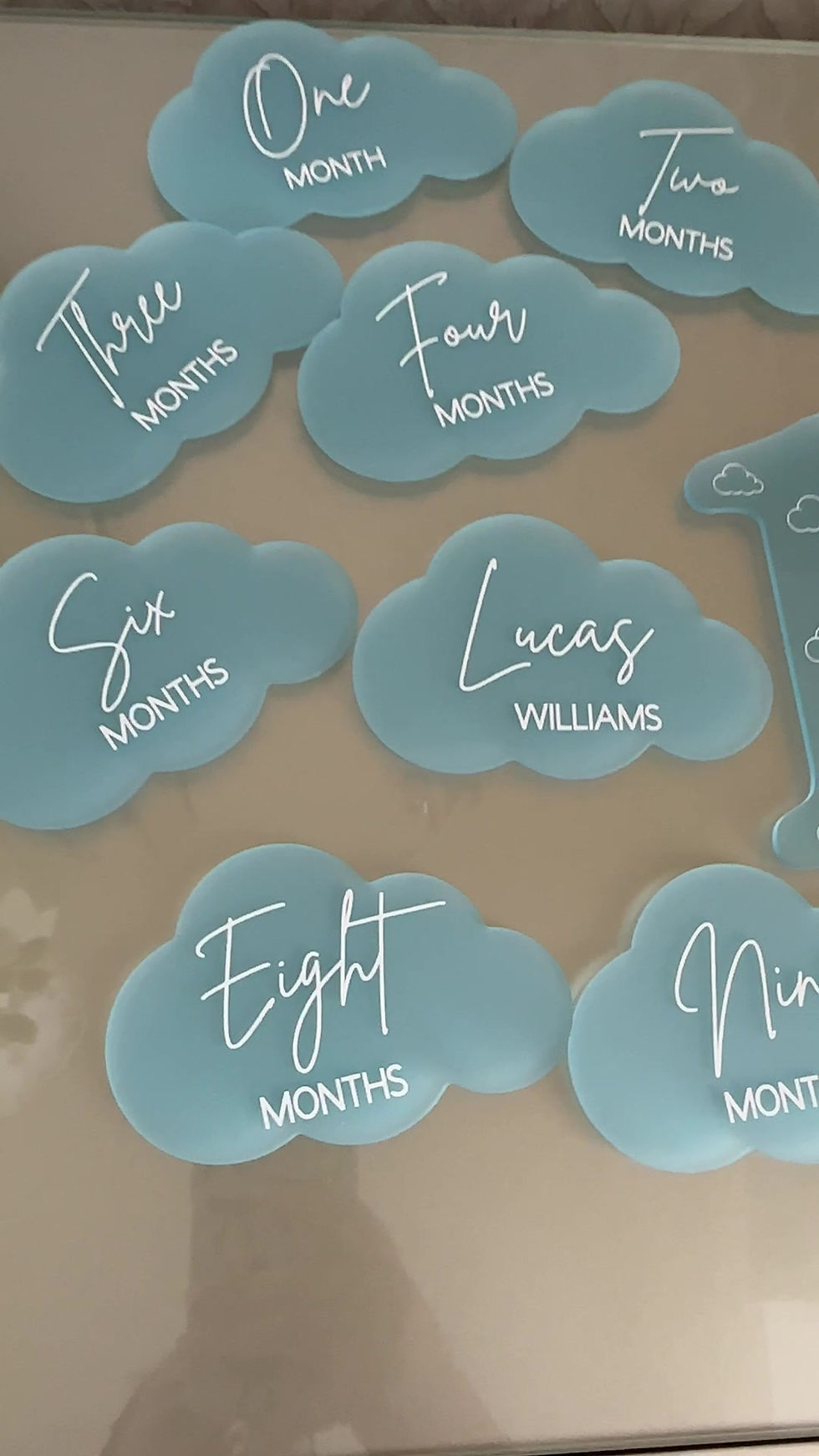 Thumbnail: Cloud Baby Montlhy Milestone Discs