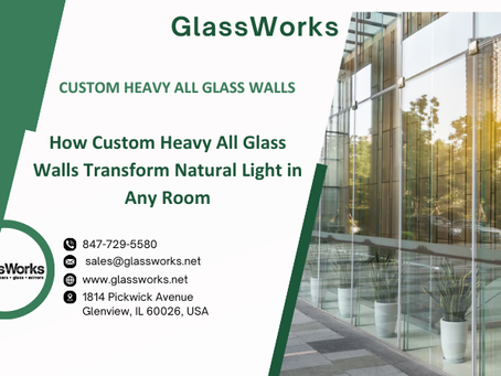 Custom Heavy All Glass Walls