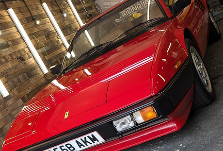 ferrari detailing
