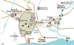 Barcelona sale de sus murallas romanas