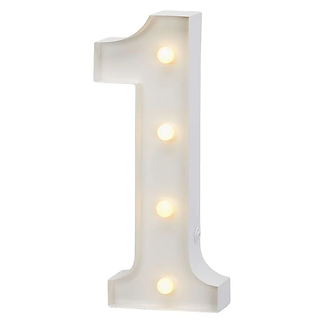 Metal+Number+1+Light+Up+Wall+Initial+Wedding,+Bar,+Home+And+Nursery+Letter+Decoration+12 +