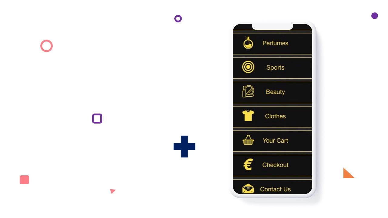 List Layout With Text