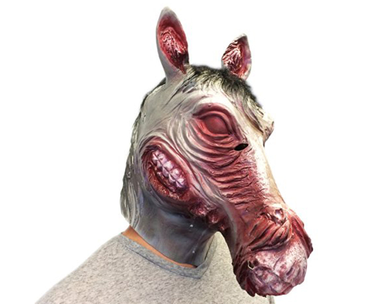 Thumbnail: Zombie Horse Head Face Mask