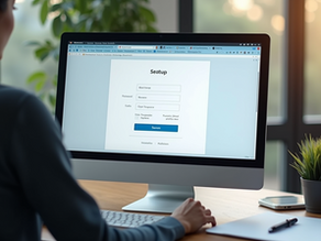 Setting up an email account