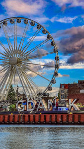 AmberSky Ferris wheel in Gdansk Poland on Elegant Escape the best travel blog about luxury travel