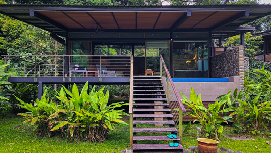 Suite at the Rainforest Lodge in Borneo, Malaysia on Elegant Escape the best luxury Travel Blog.