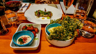 Appetizer at TORC restaurant in Napa Napa Valley