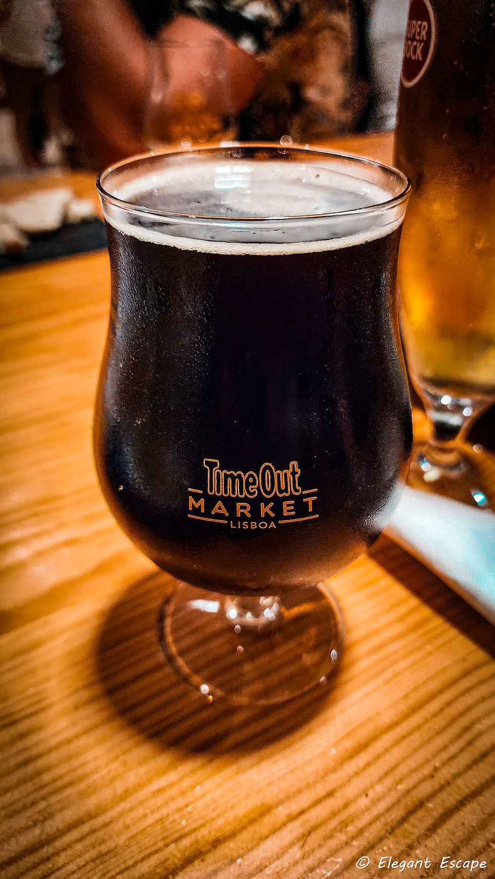 Beer Time out Market Lisbon best restaurants Lisbon Portugal on Elegant Escape the best travel blog about luxury travel hotels flights food