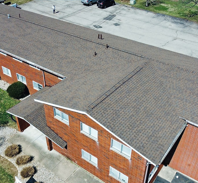 Ridge vent installation in Beavercreek Ohio for balanced ventilation