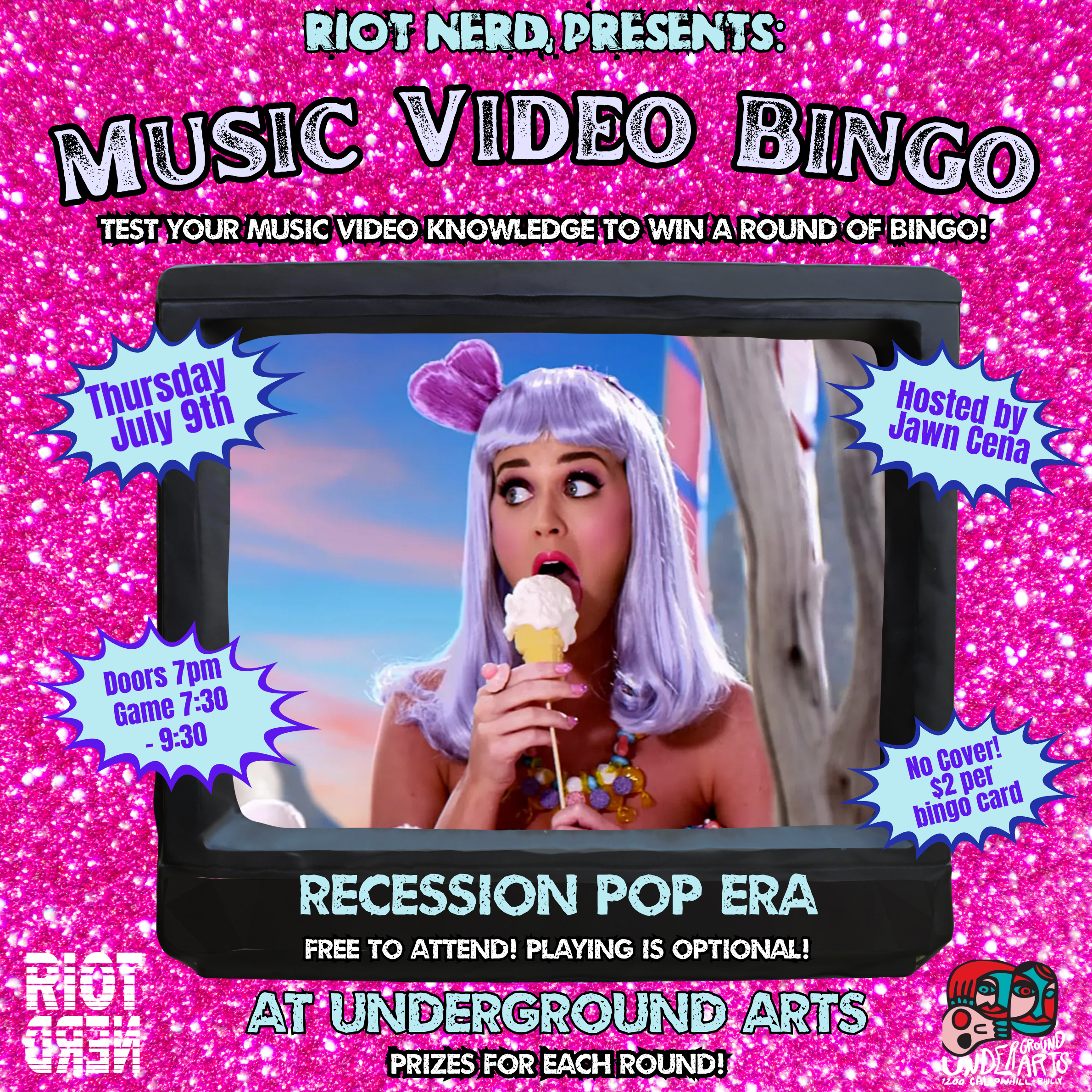 Music Video Bingo: Recession Pop Era