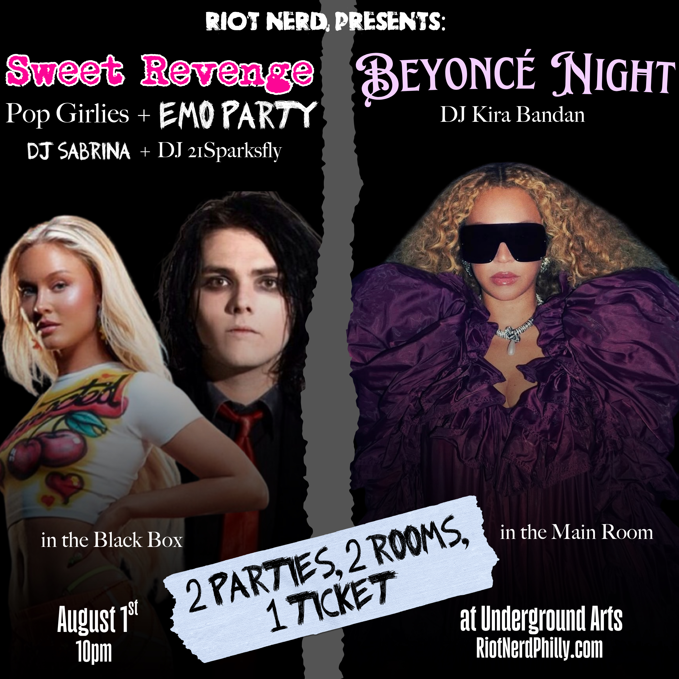 Beyoncé Night + Sweet Revenge