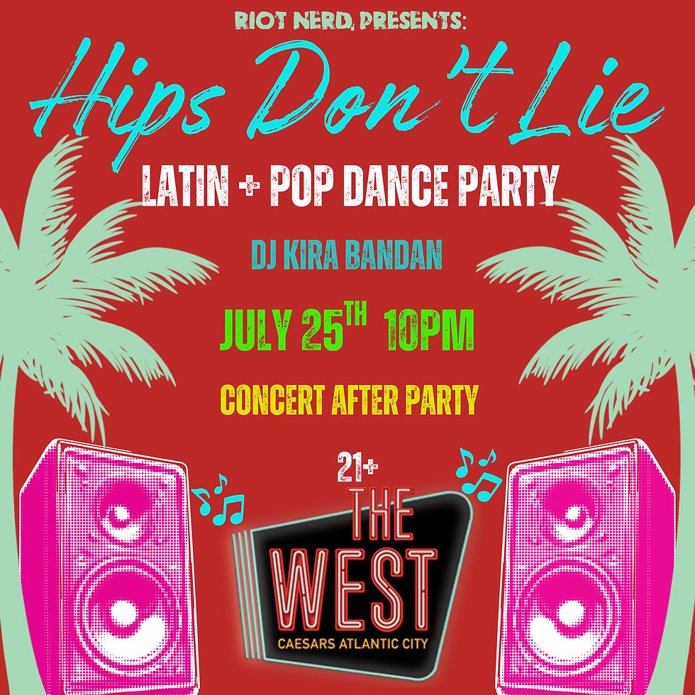 Hips Don’t Lie: a Shakira After Party (Atlantic City)