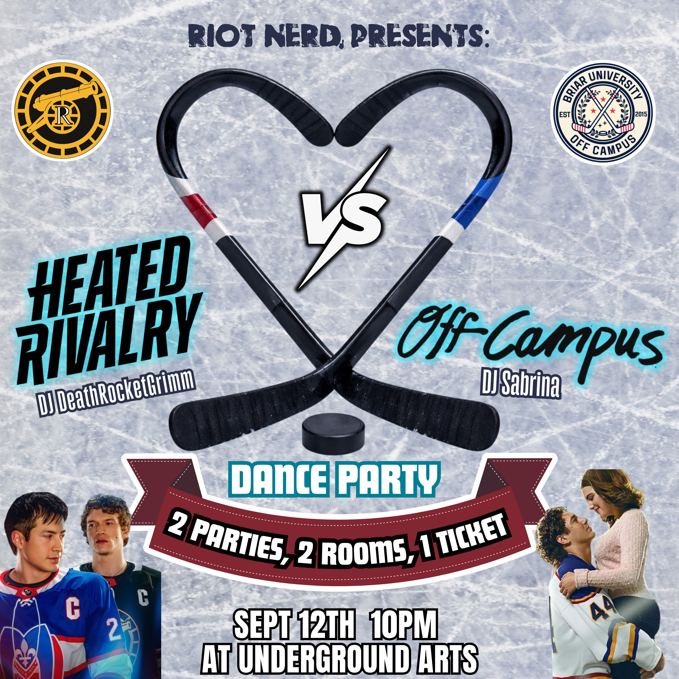 Heated Rivalry Vs Off Campus Dance Party