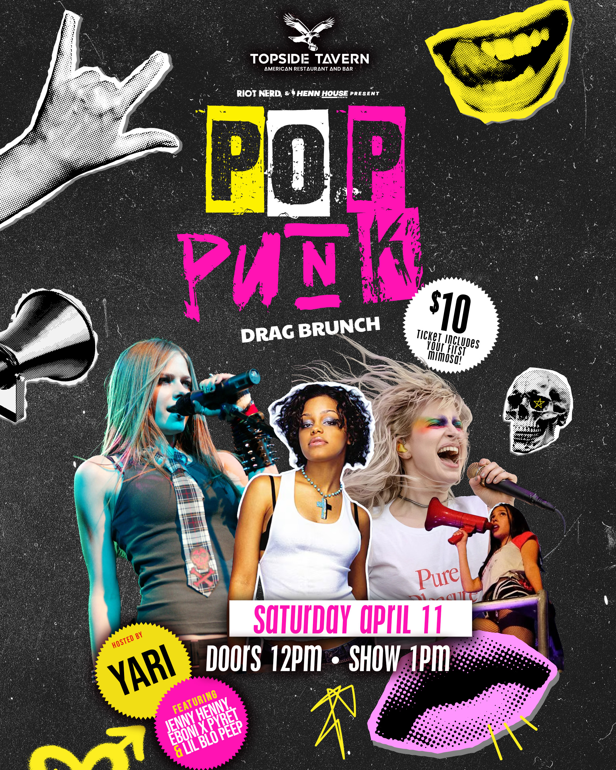 Pop Punk Drag Brunch - Saturday, April 11, Philadelphia