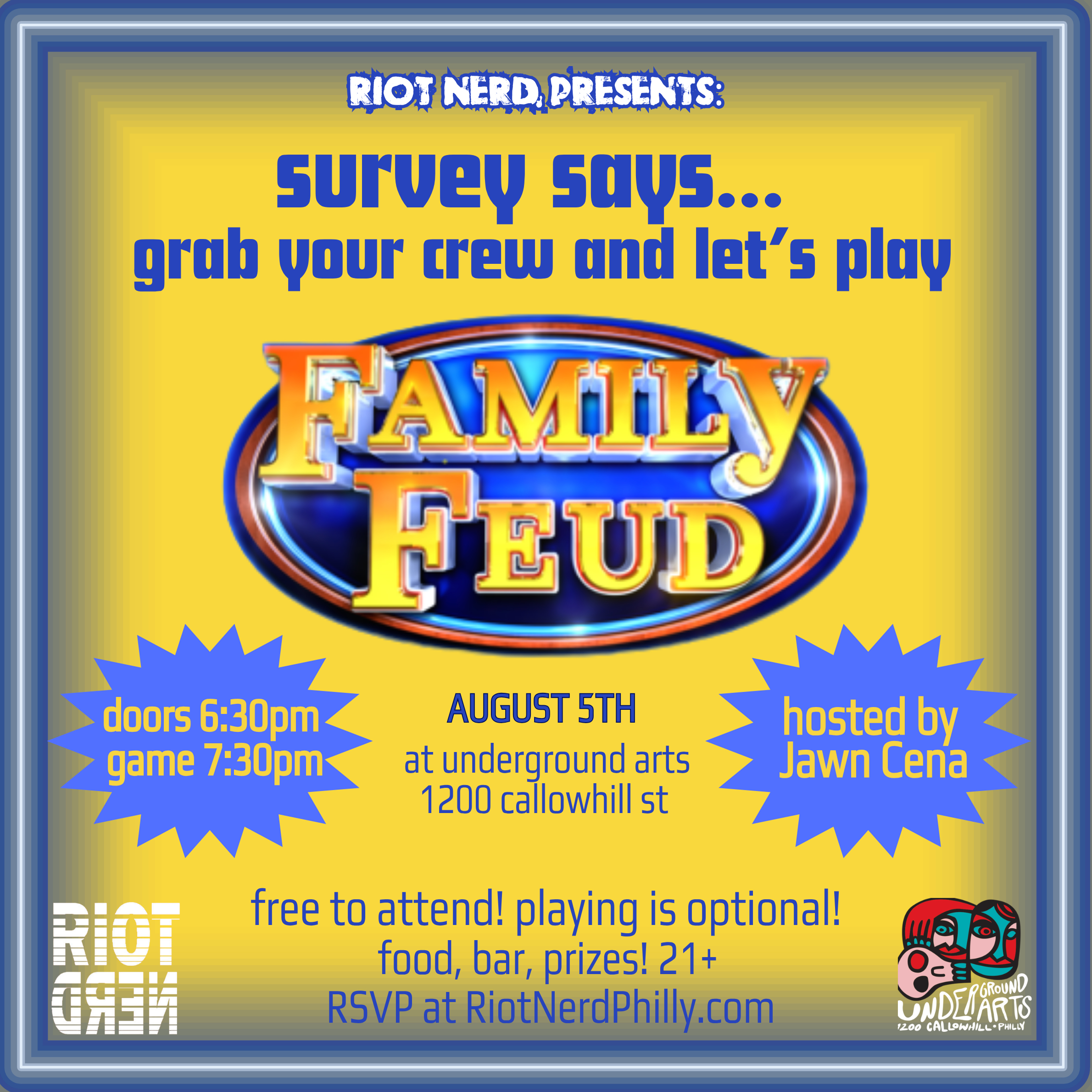 Family Feud at Underground Arts