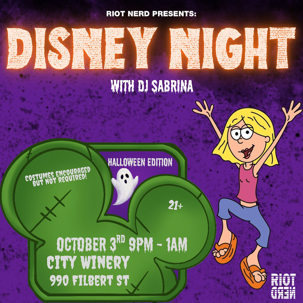 Disney Night: Halloween Edition!