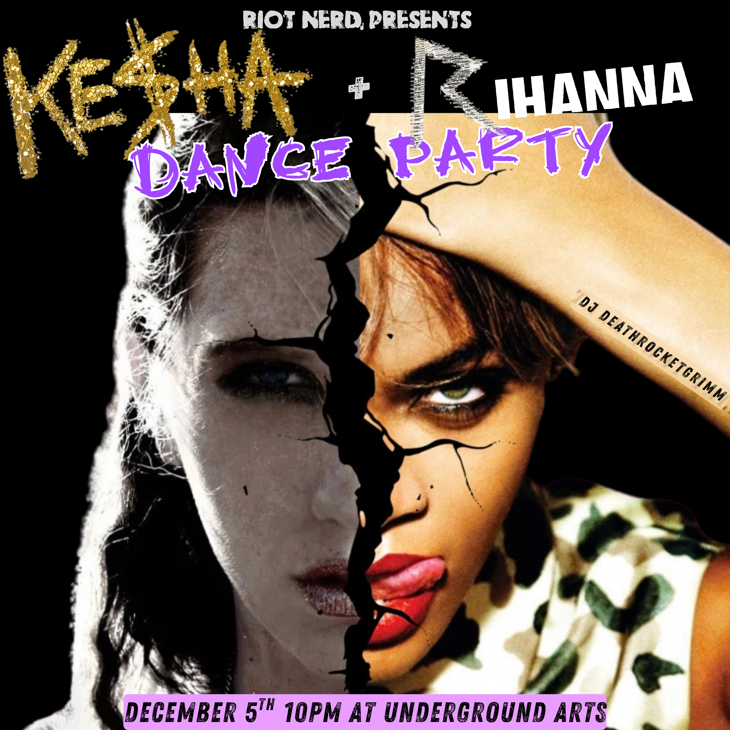 Kesha + Rihanna Dance Party