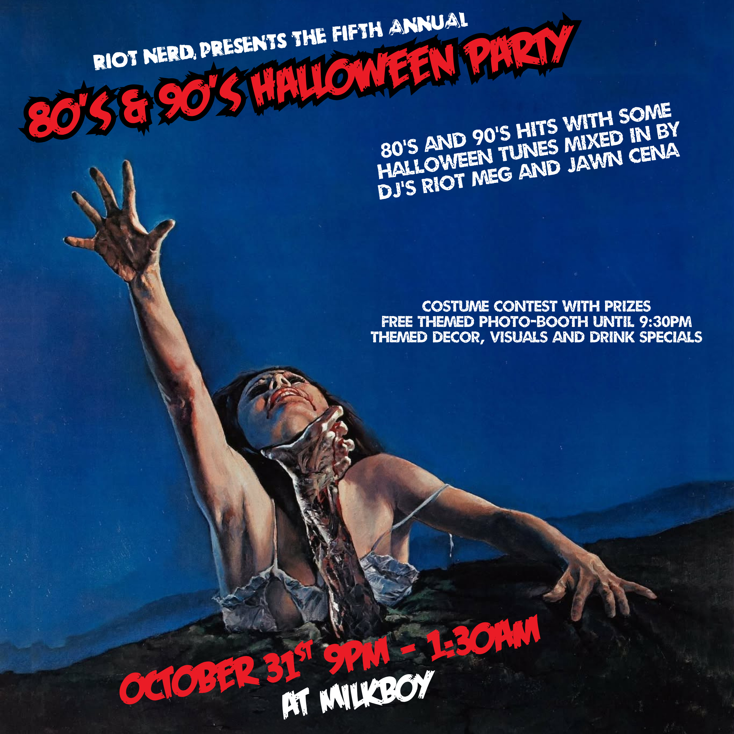 80’s & 90’s Halloween Dance Party