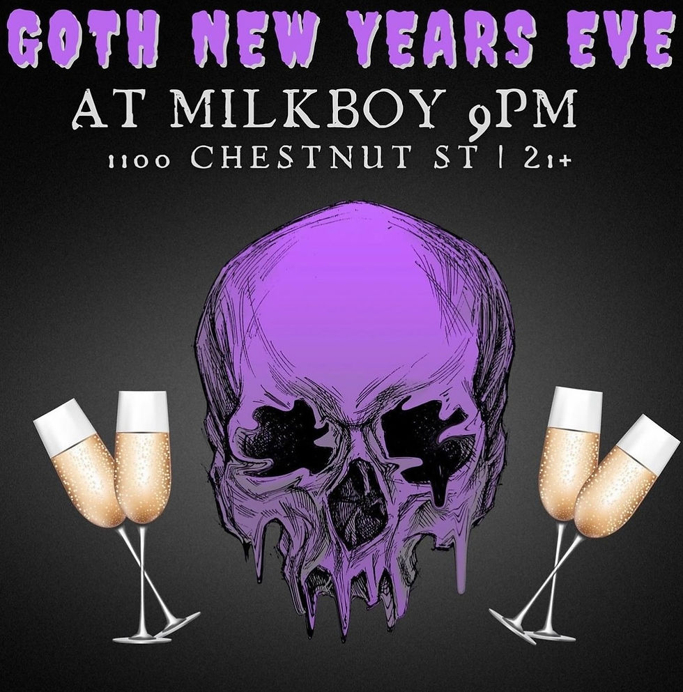 *SOLD OUT* Goth New Years Eve at Milkboy