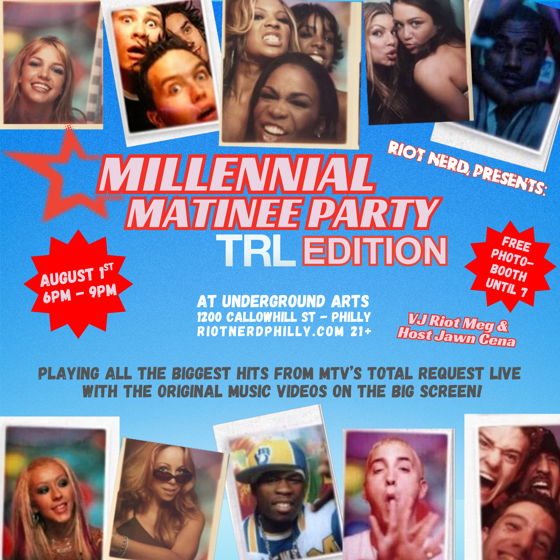 Millennial Matinee Party: TRL Edition