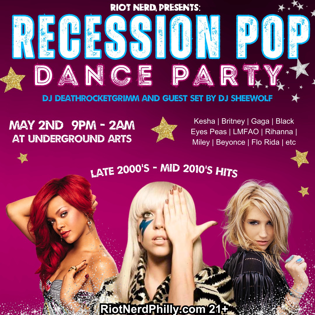 Recession Pop Dance Party (Philly!)