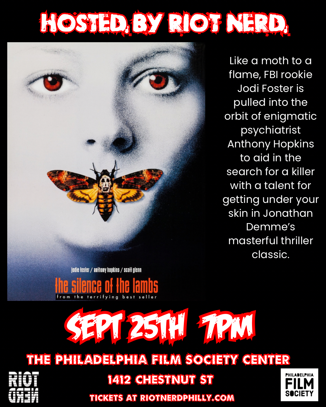Silence Of The Lambs hosted by Riot Nerd