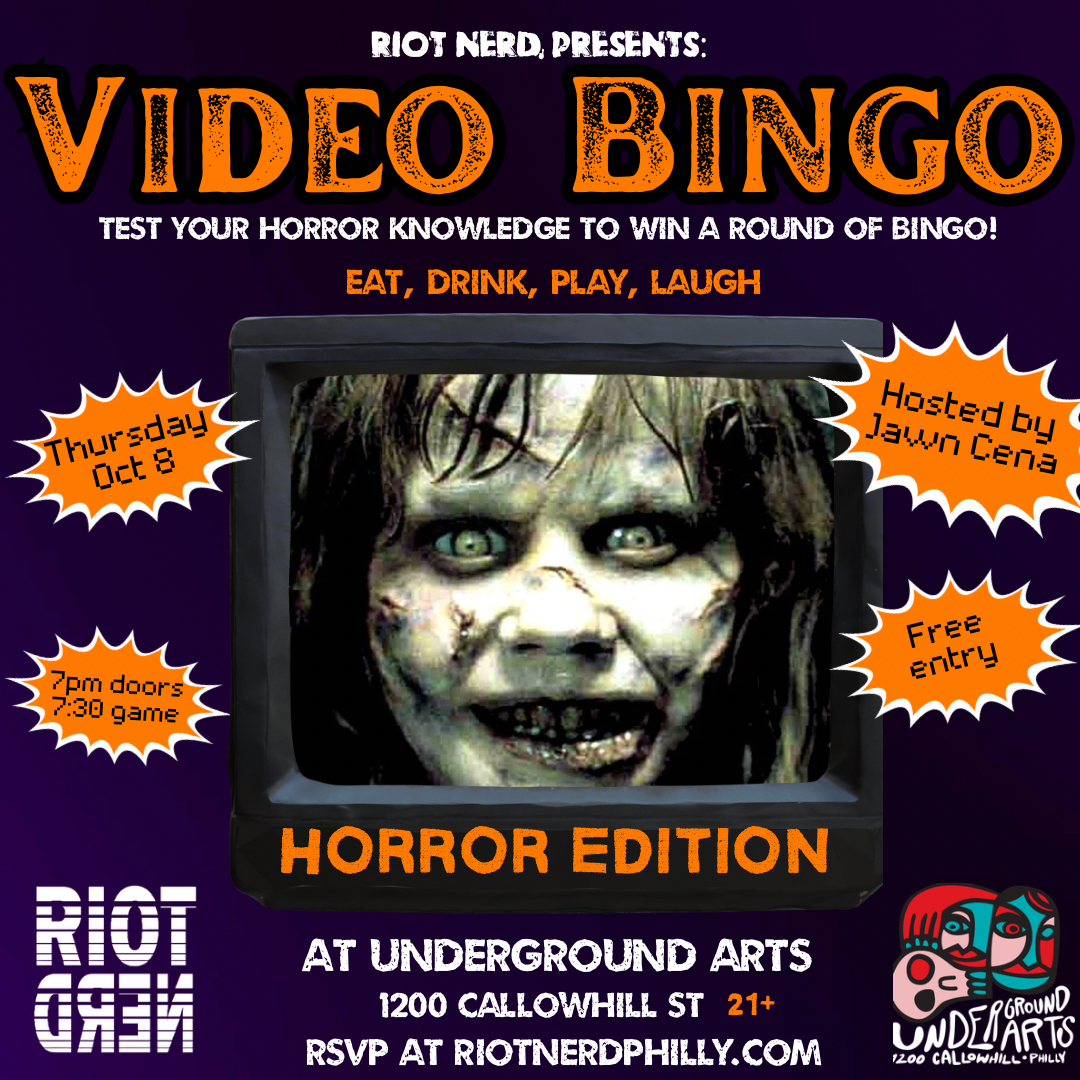 Video Bingo: Horror Edition
