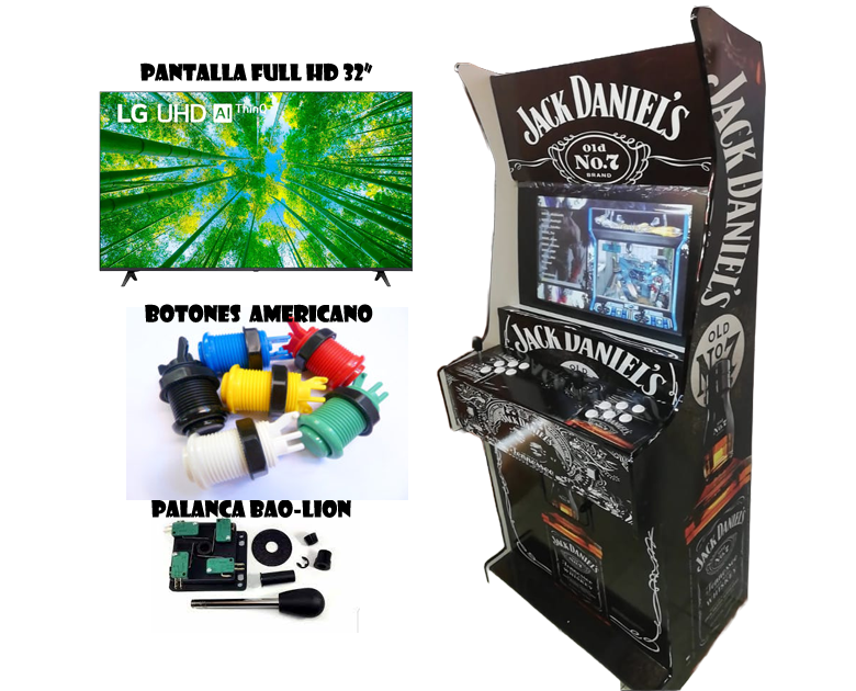 Miniatura: Arcade 32 pulgadas con frigobar