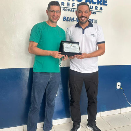 Presidente da FADE recebe Moção de Aplausos em Porto Acre