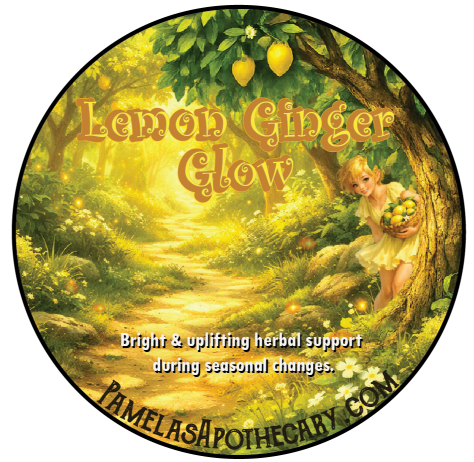 Lemon Ginger Glow Herbal Tea