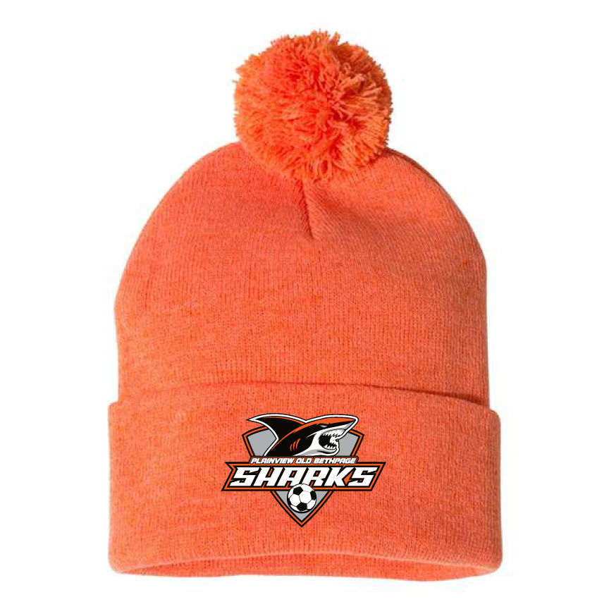 Thumbnail: Shark Pom Beanie