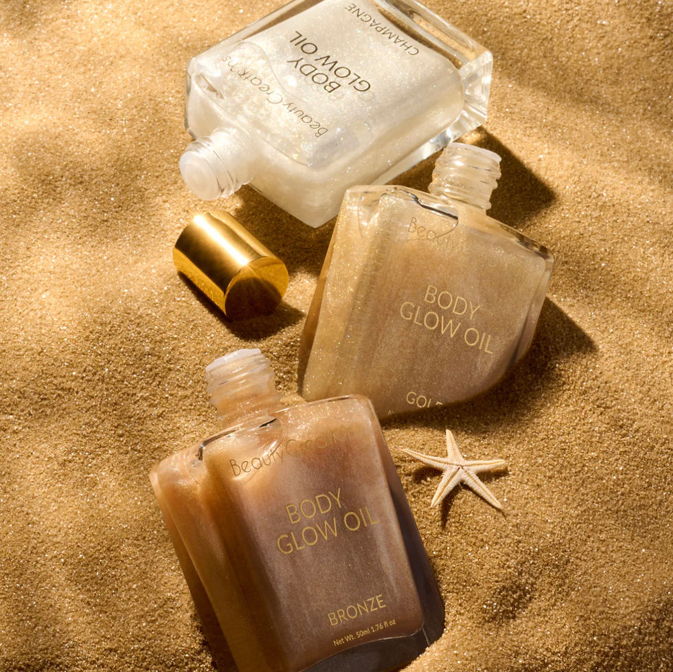 Body glow oil