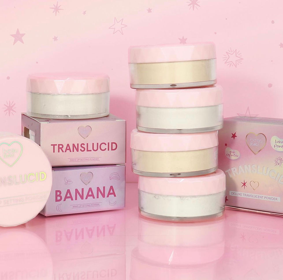 Polvo suelto translúcido / Banana Beau Visage